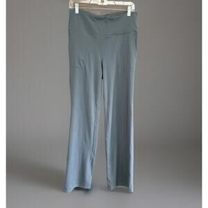 Gaiam OM High Rise Bootcut Yoga Pants Blue Athleisure Y2K Women’s Size Large